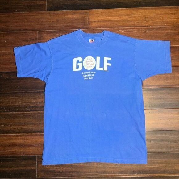 Vintage Single Stitched Golf T-Shirt - Picture 1 of 5